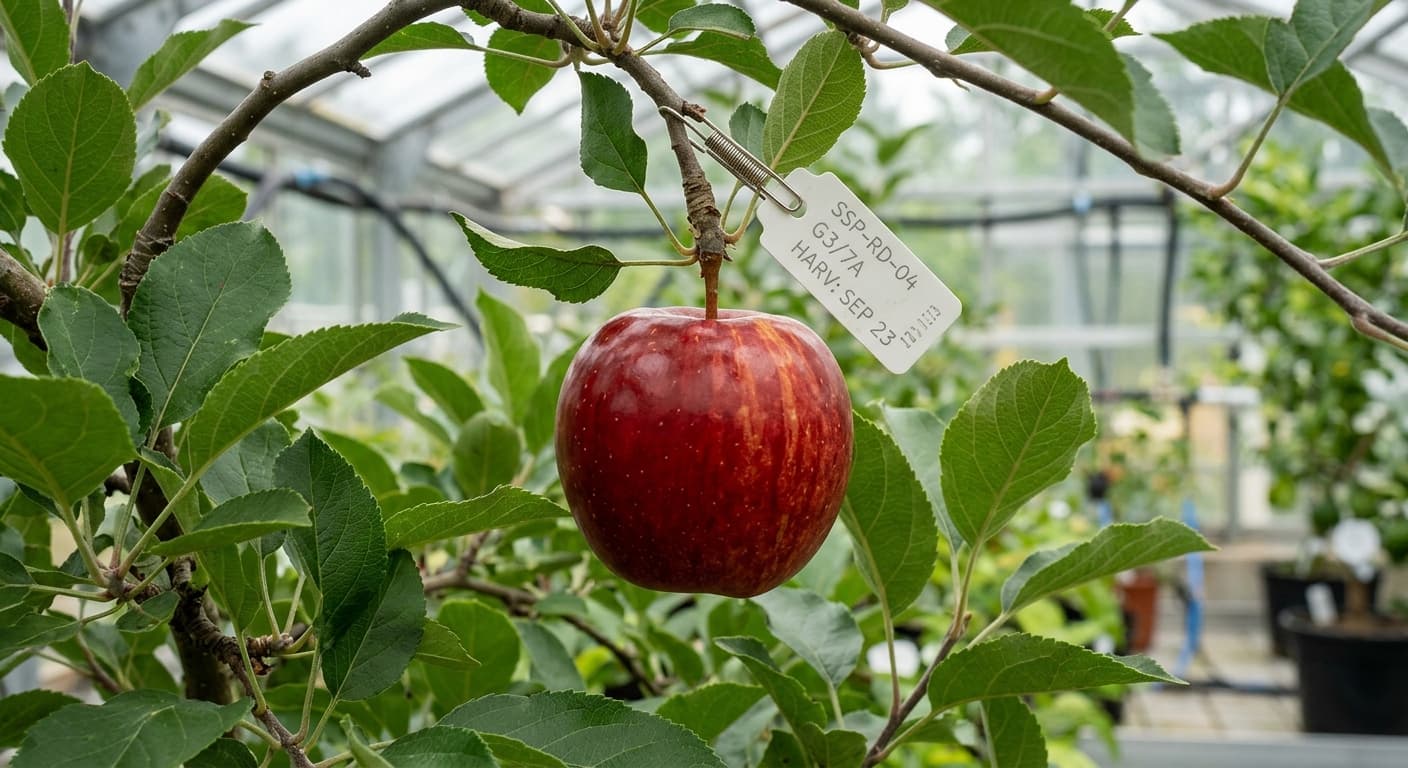 Apple — engineered specimen hero