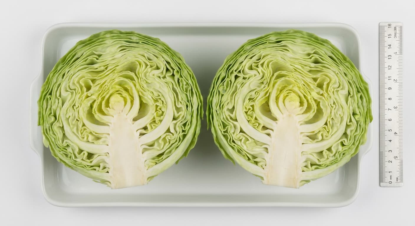 Cabbage & Cauliflower — Cross-section