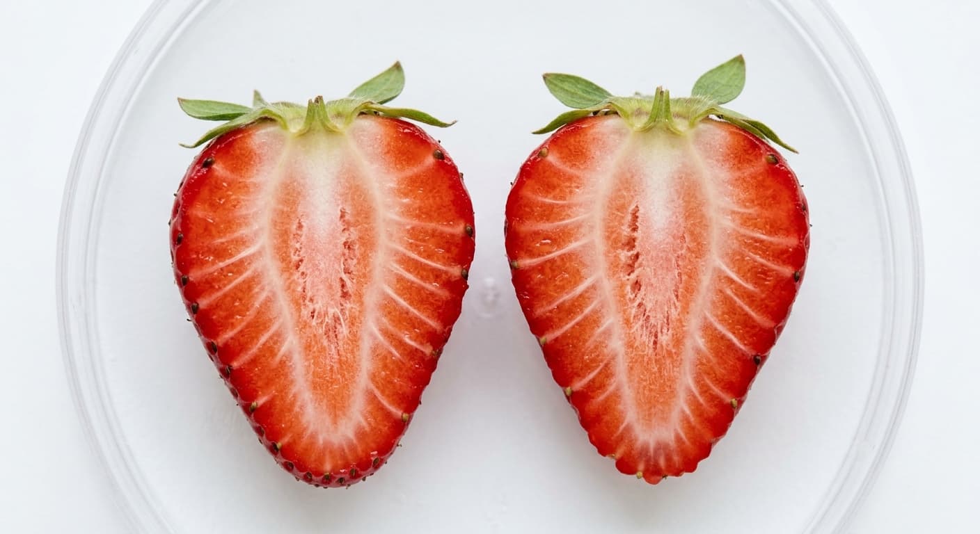 Strawberry — Cross-section