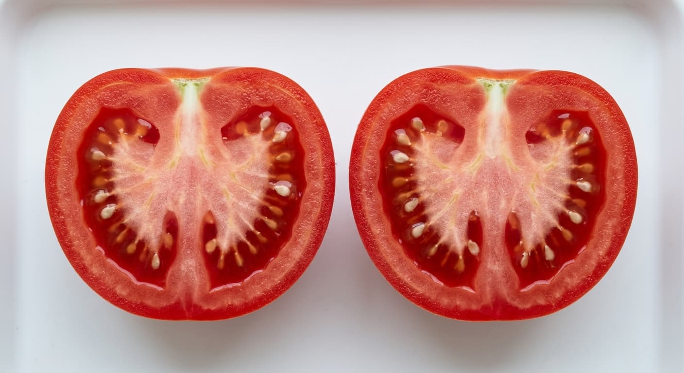 Tomato — Cross-section