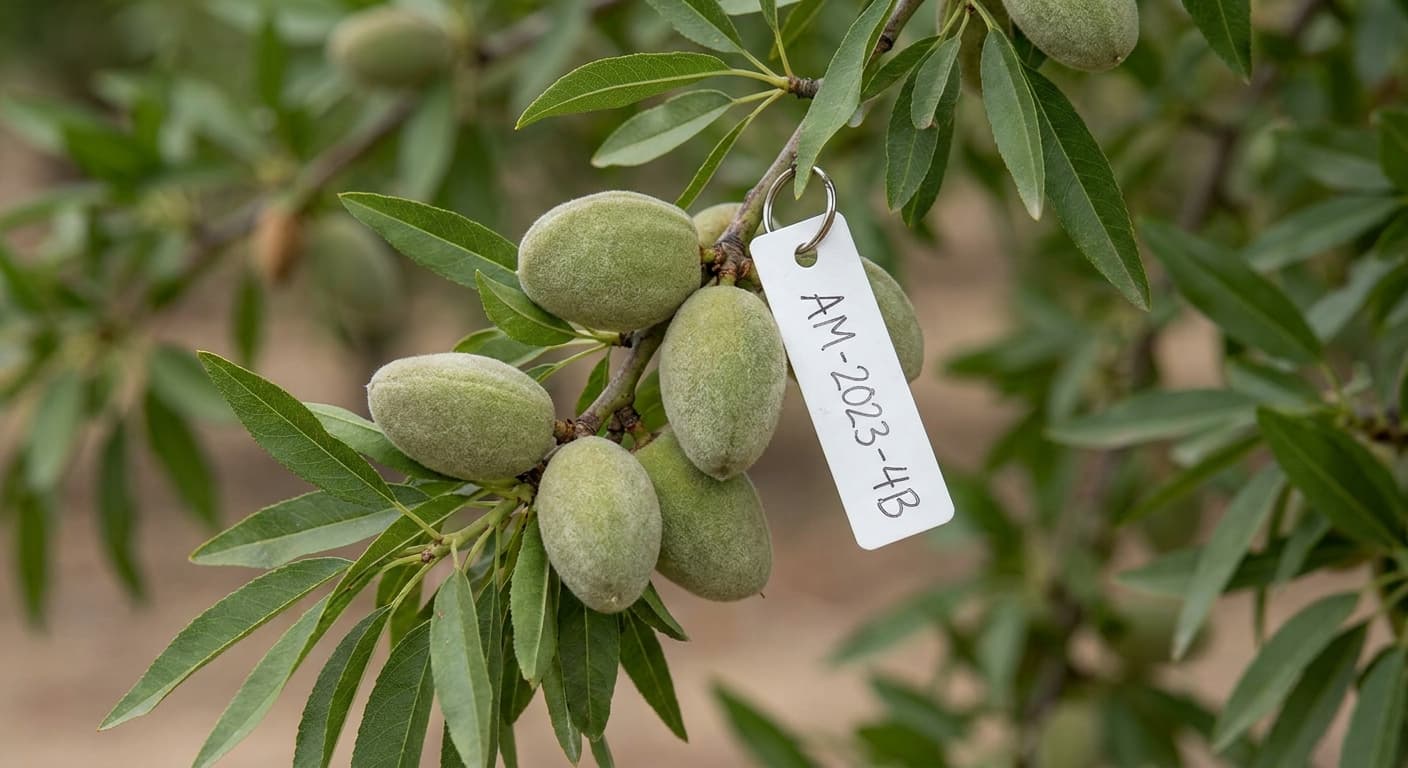 Almond — engineered specimen