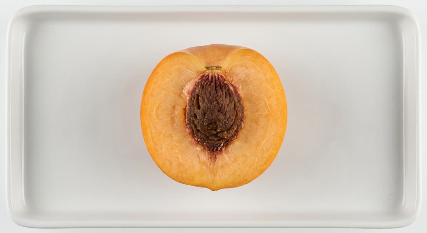 Scoville Splice Apricot cross-section research specimen
