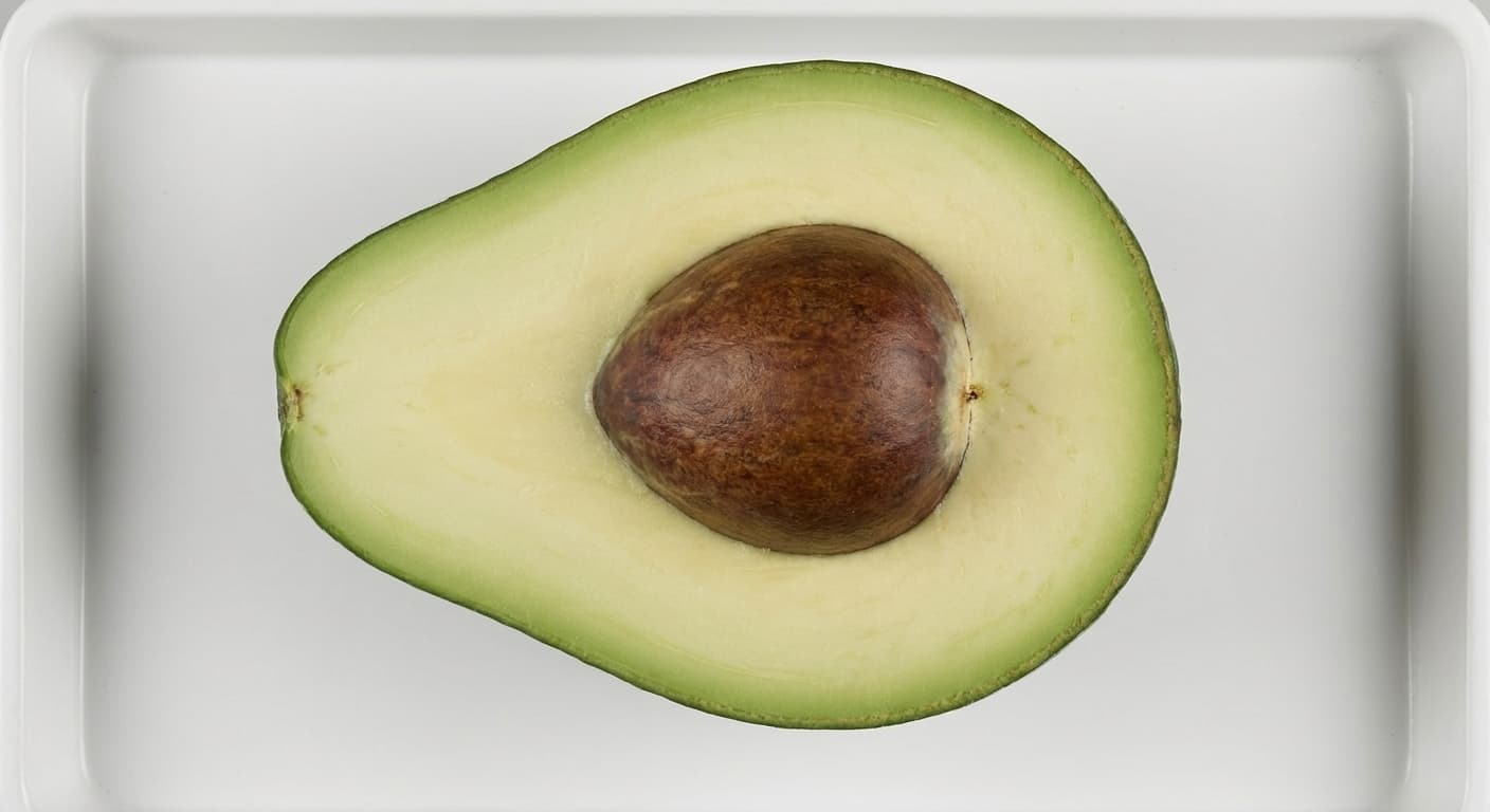 Scoville Splice Avocado cross-section research specimen