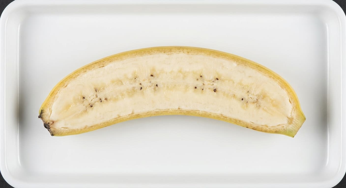 Scoville Splice Banana cross-section research specimen