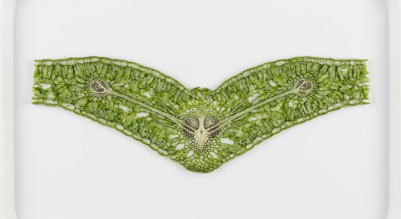 Scoville Splice Basil cross-section research specimen