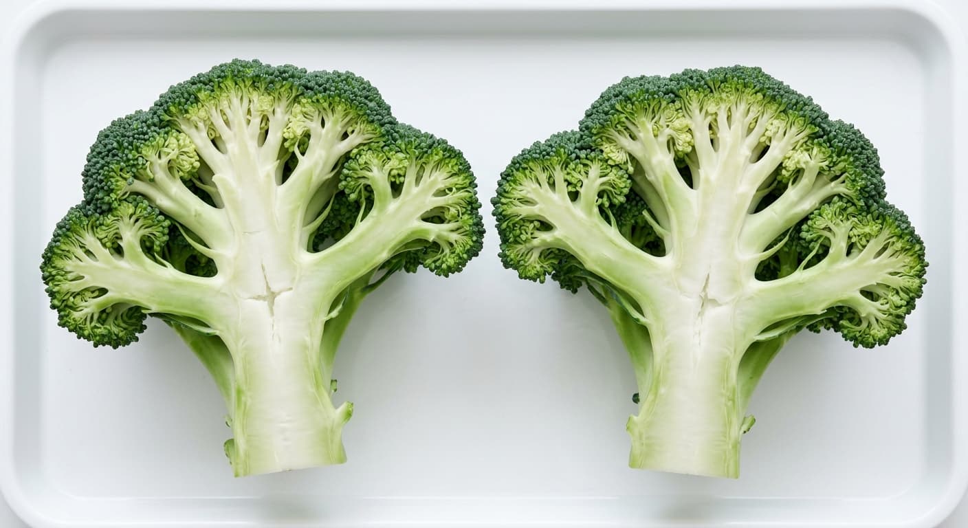 Scoville Splice Broccoli cross-section research specimen