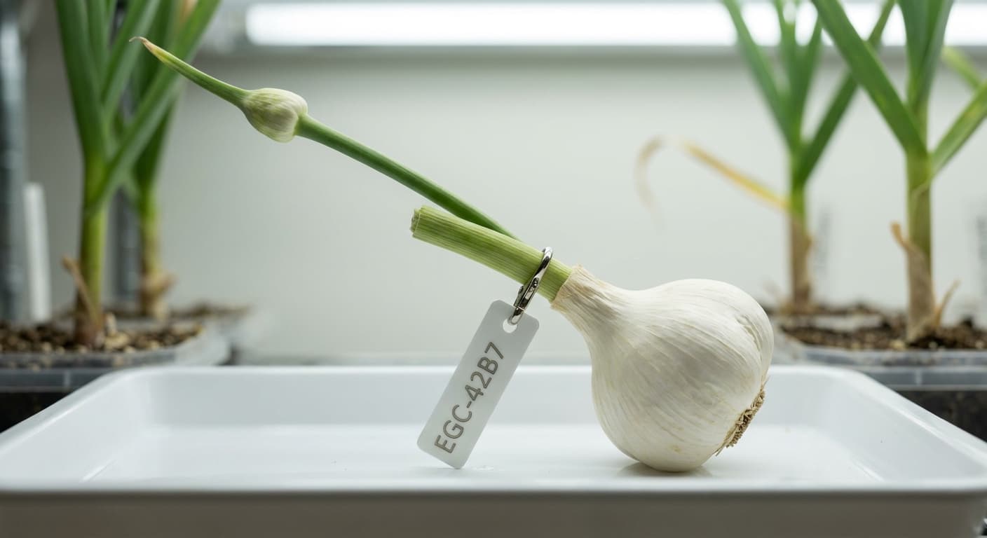 Garlic — engineered specimen