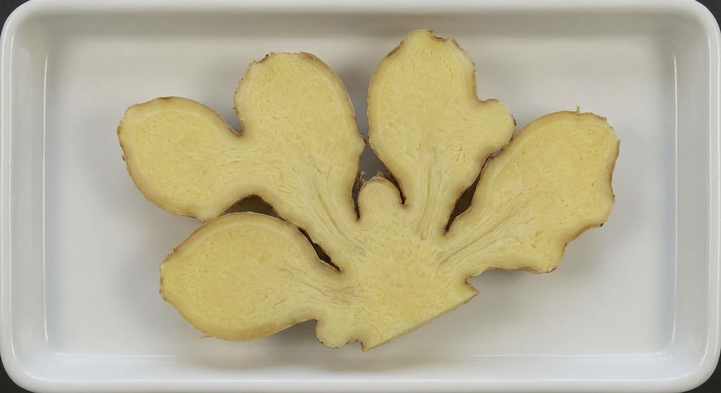 Scoville Splice Ginger cross-section research specimen