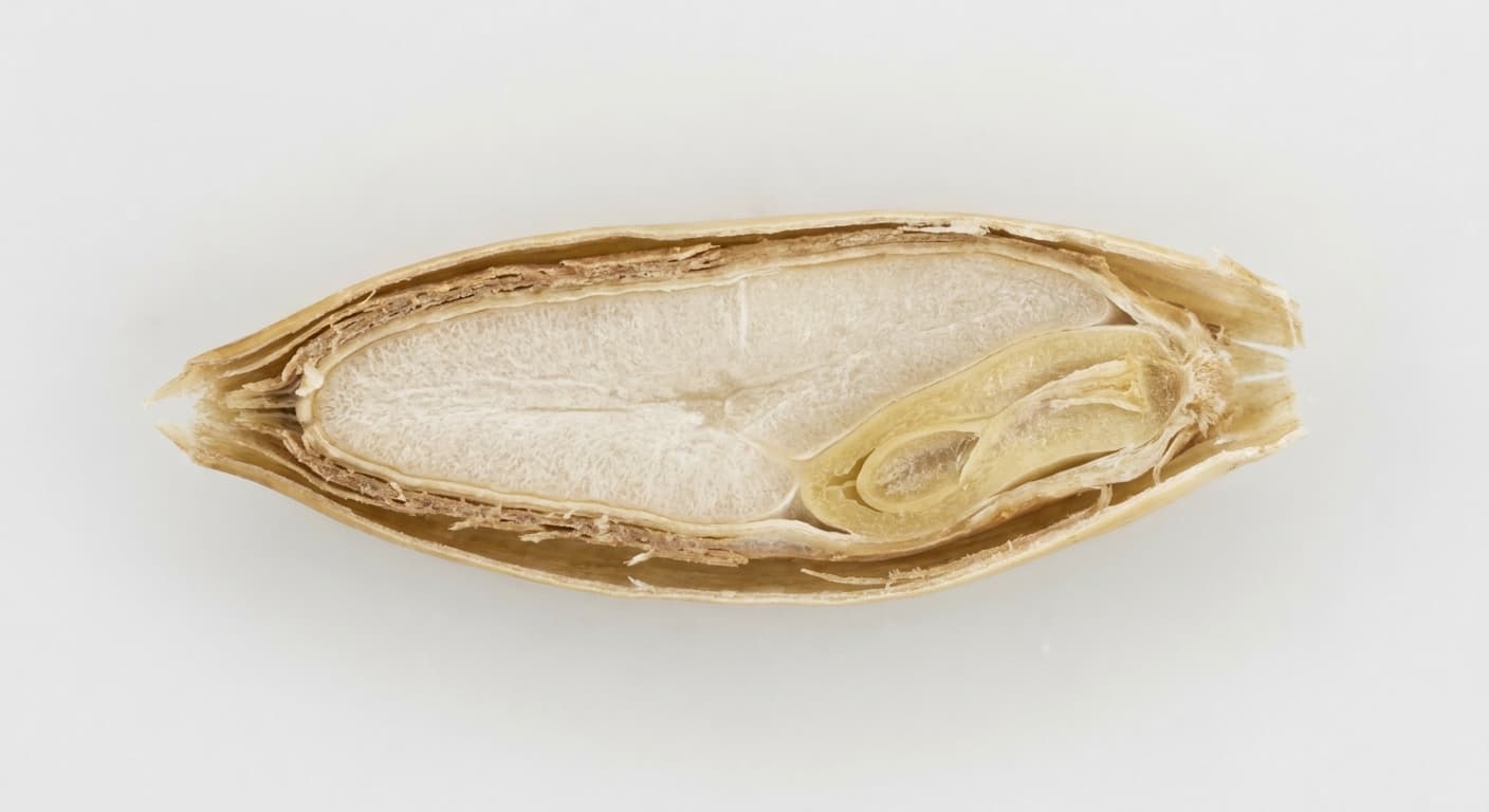 Scoville Splice Oat cross-section research specimen