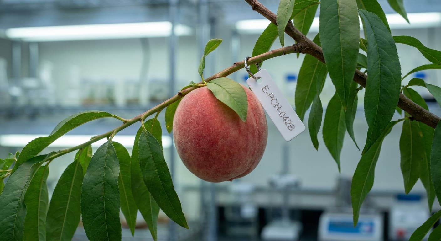 Peach — engineered specimen