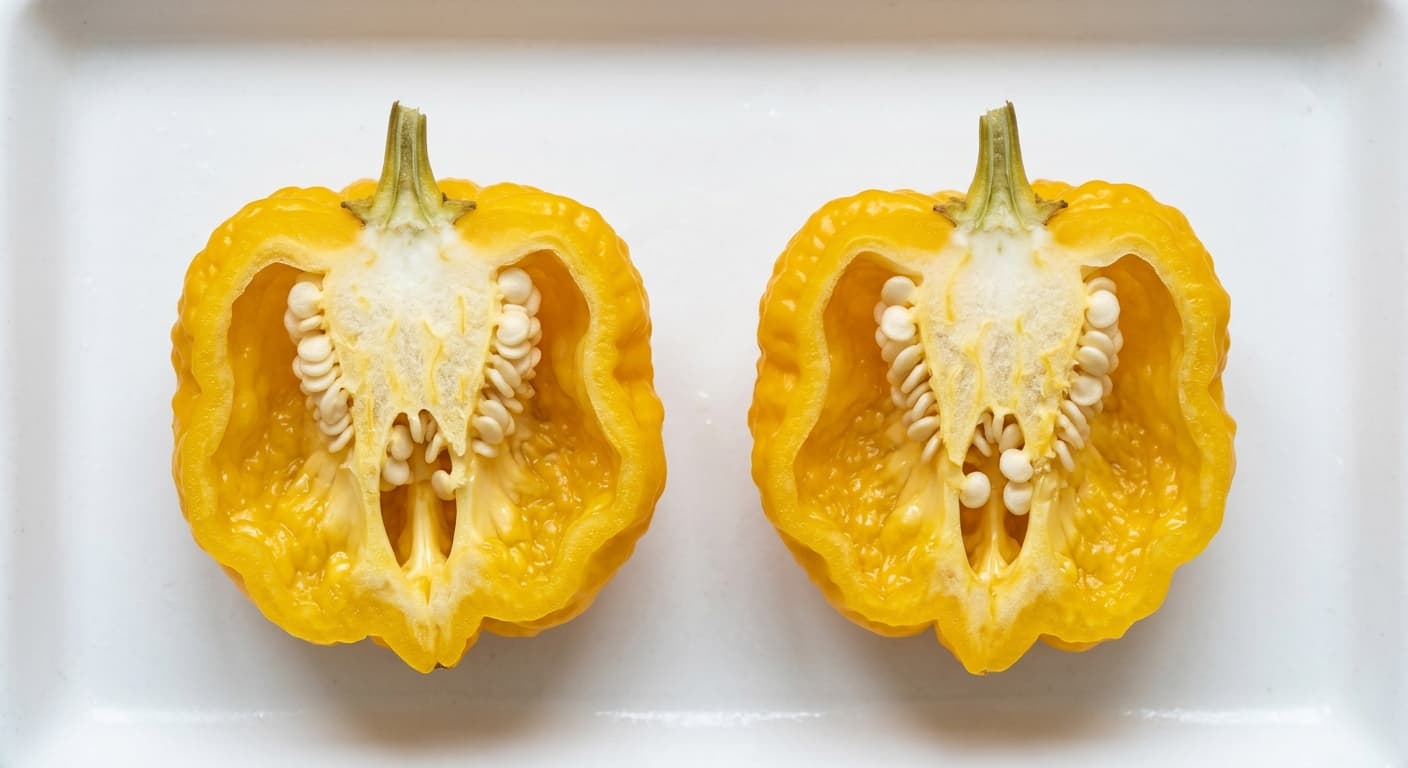 Scoville Splice Pepper cross-section research specimen