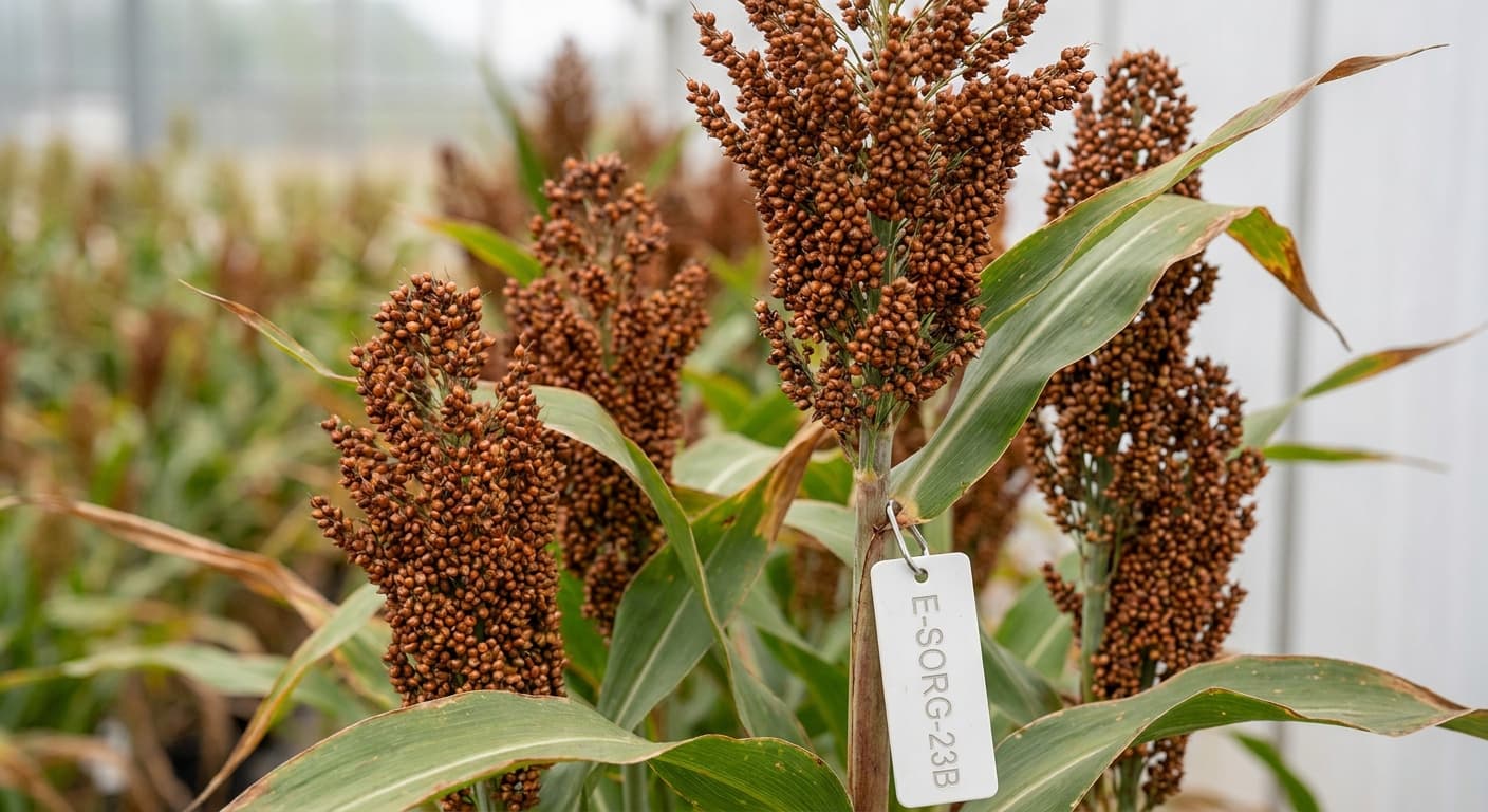 Sorghum — engineered specimen