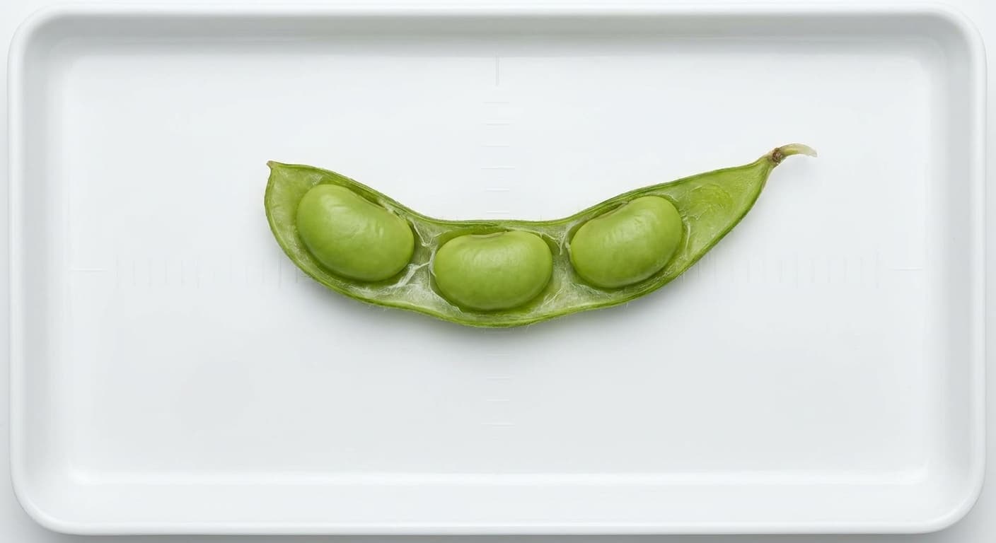 Scoville Splice Soybean cross-section research specimen
