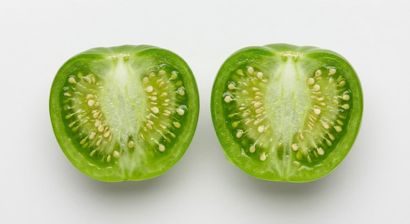 Scoville Splice Tomatillo cross-section research specimen